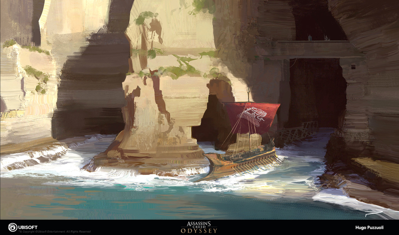 Illustration for article titled The Art Of Assassin's Creed Odyssey